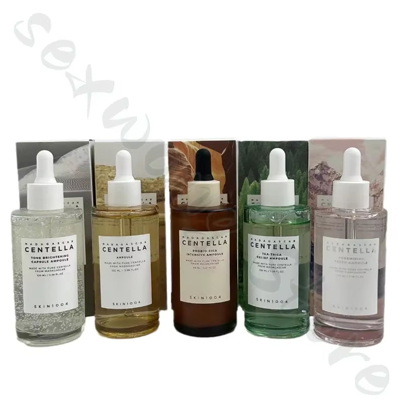 SKIN1004 Centella Asiatica Ampoule Essence Hydrating and Moisturizing Home Facial Toner Five-Color Liquid 100Ml