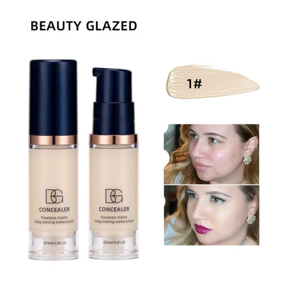 Waterproof Makeup Concealer Skincare Smudge-Proof Top-Rated Game-Changer Liquid Foundation Cream Oil Control Face