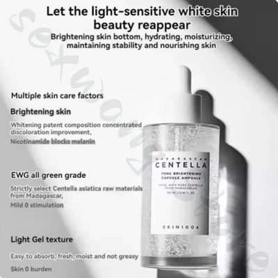 SKIN1004 Centella Asiatica Ampoule Essence Hydrating and Moisturizing Home Facial Toner Five-Color Liquid 100Ml