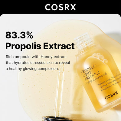 Propolis Ampoule 1.01 Fl.Oz / 30Ml, Sérum Éclat Pour Le Visage Avec 73,5% D'Extrait De Propolis, Essence Hydratante, Éclaircissement Du Teint, Korean Skincare