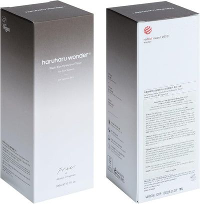 Wonder Black Rice Hyaluronic Toner Pour Peaux Sensibles, 10,1 Fl Oz / 300 Ml | Toner Hydratant Sans Alcool Et Parfum | Produit Végétalien Et Sans Cruauté Animale | EWG Green…