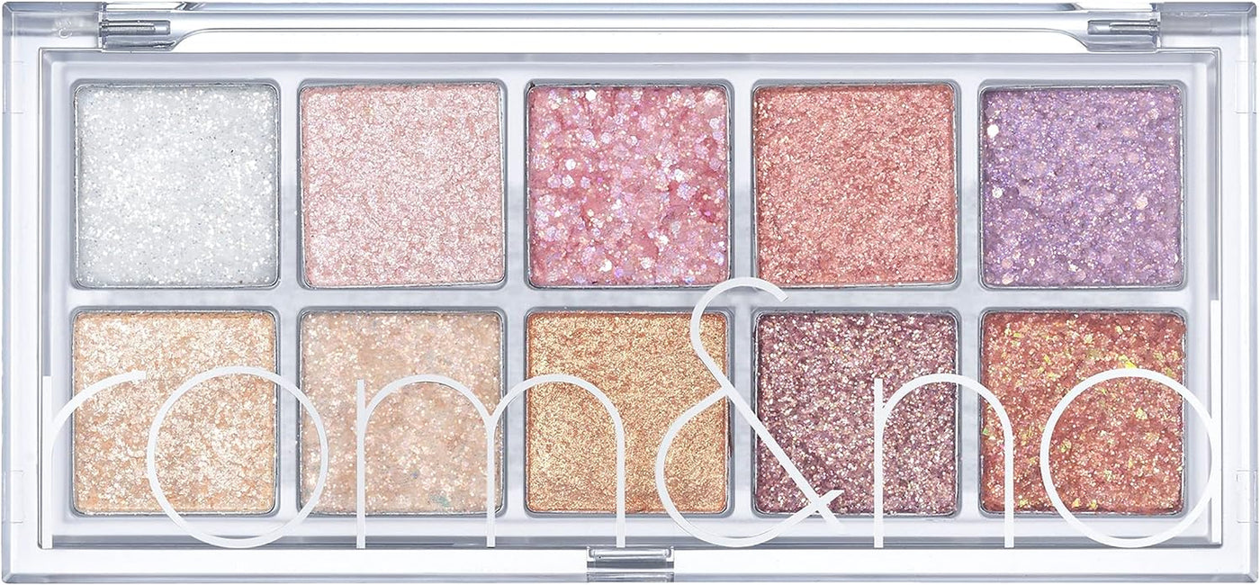 Rom&Nd Better than Palette (5 Couleurs) 7,5 G (00 Lumières Et Jardin Pailletés)