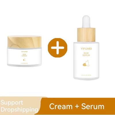 Original Skincare Rice Whitening Cream for Acne Melasma Treatment Pigmentation Face Lifting Anti-Wrinkle Beauty Cosmetics