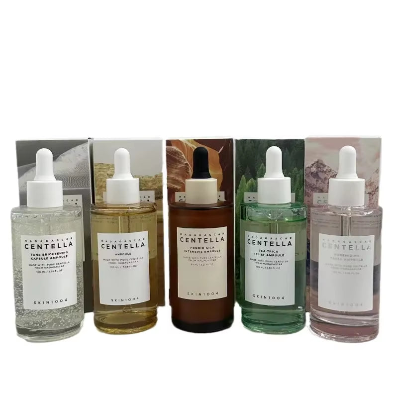 SKIN1004 Centella Asiatica Ampoule Essence Hydrating and Moisturizing Home Facial Toner Five-Color Liquid 100Ml