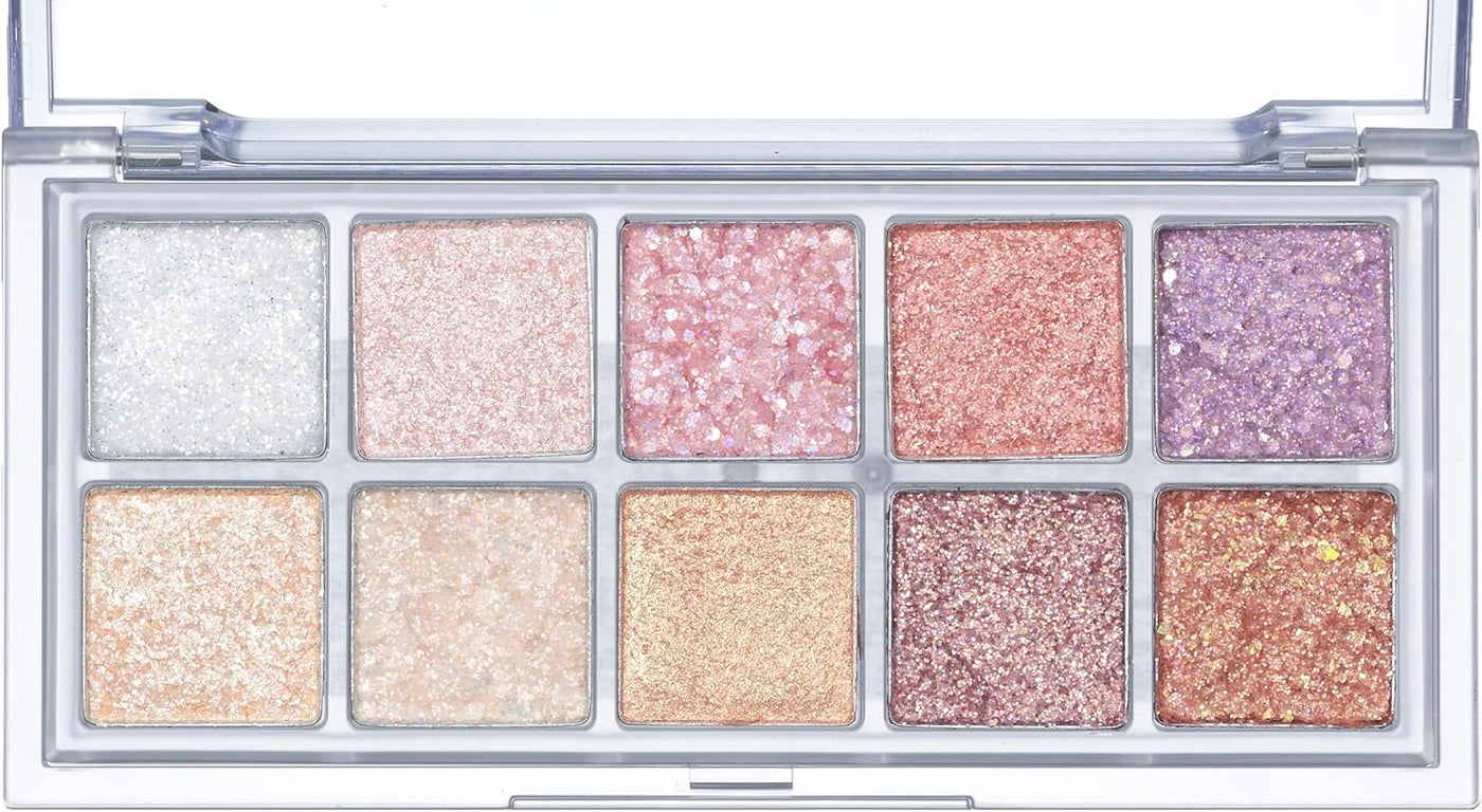 Rom&Nd Better than Palette (5 Couleurs) 7,5 G (00 Lumières Et Jardin Pailletés)
