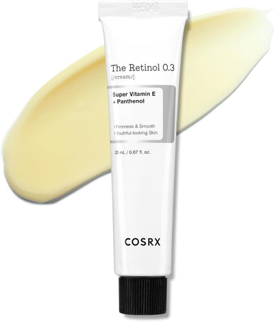 Retinol Cream 0.3, 0.67 Oz, Crème Anti-Âge Pour Les Yeux Et Le Cou Avec Traitement Rétinoïde Pour Raffermir La Peau, Réduire Les Rides, Les Ridules Et Les Signes De Vieillissement