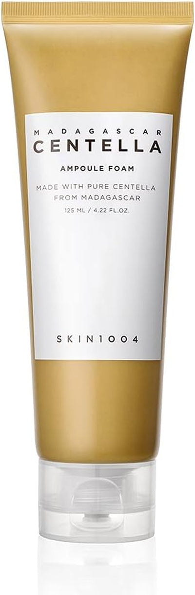 SKIN1004 Madagascar Centella Ampoule De Mousse 125 Ml | Nettoyant Mousse À Ph Faible | Poudre De Soude Naturelle | Composite De Noix De Coco | Grade Vert CEE