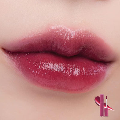 Teinte À L'Eau Brillant À Lèvres Rosée Teinte À Lèvres Longue Durée | Brillant À Lèvres Naturel Hydratant MLBB | 0,18 Fl Oz (08 Baies Divines)