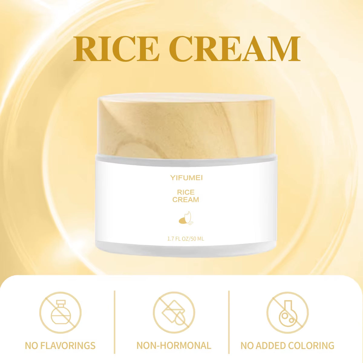 Original Skincare Rice Whitening Cream for Acne Melasma Treatment Pigmentation Face Lifting Anti-Wrinkle Beauty Cosmetics