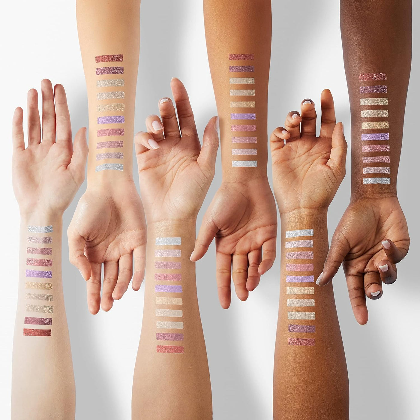 Rom&Nd Better than Palette (5 Couleurs) 7,5 G (00 Lumières Et Jardin Pailletés)