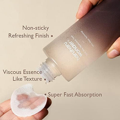 Wonder | Toner Hyaluronique Au Riz Noir 5,1 Fl.Oz | Toner Hydratant Pour Le Visage Pour Tous Types De Peau | Produit Végétalien Et Sans Cruauté Animale| EWG Green