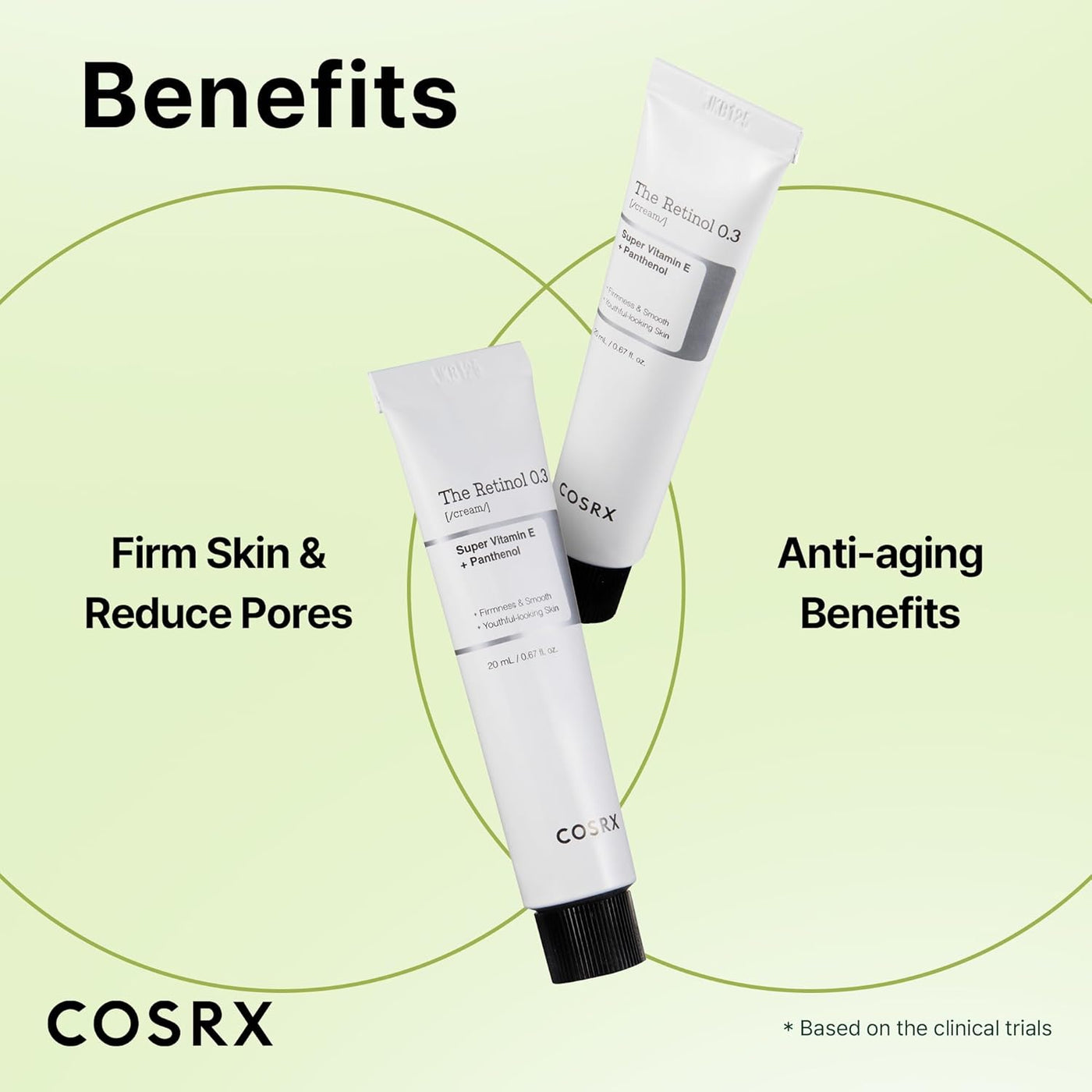Retinol Cream 0.3, 0.67 Oz, Crème Anti-Âge Pour Les Yeux Et Le Cou Avec Traitement Rétinoïde Pour Raffermir La Peau, Réduire Les Rides, Les Ridules Et Les Signes De Vieillissement