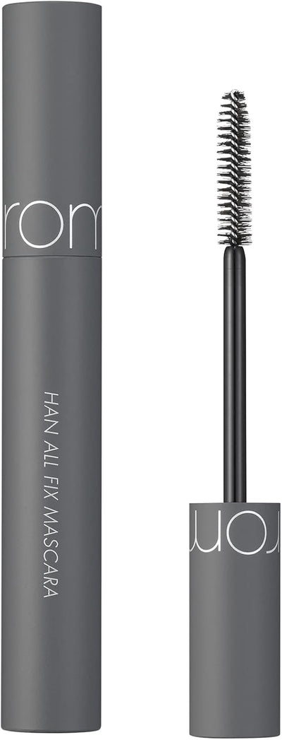 Rom&Nd HAN ALL FIX MASCARA V01 Volume Black, Longueur Intense, Résistant Aux Taches, Sans Grumeaux, Durable, Volumineux, Constructible Et Léger, Volume Et Longueur Instantanés