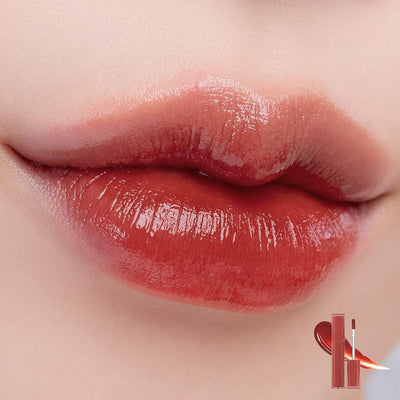 Teinte À L'Eau Brillant À Lèvres Rosée Teinte À Lèvres Longue Durée | Brillant À Lèvres Naturel Hydratant MLBB | 0,18 Fl Oz (04 Piment)