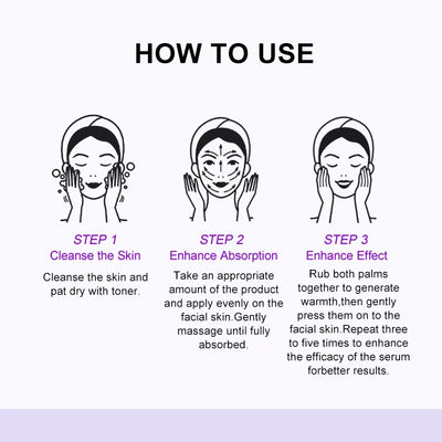 Plant Retinol Face Serum Wrinkle Removal Hyaluronic Acid Lifting Moisturizing Skin Care Niacinamide Facial Serum Skincare
