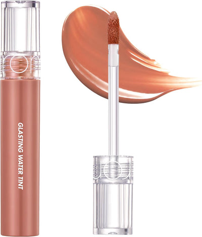 Rom&Nd Colorant À L'Eau Pour Verre, 4 Couleurs, Brillantes, Lèvres Volumineuses, Longue Durée, Couleur Vive, Texture Souple, 4 G