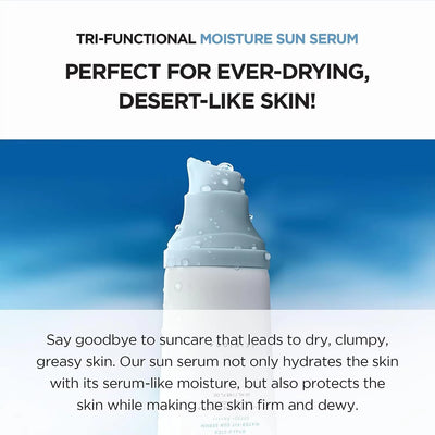 South Korea SKIN1004 Hyaluronic Acid Centella Asiatica Water-Based Sunscreen Moisturizing and Light Moisturizing 50ML
