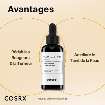 Sérum À La Vitamine C Pure À 23% Avec Vitamine E (Acide Ascorbique) Et Acide Hyaluronique, Sérum Hydratant Pour Le Visage, Réduit Les Ridules 0,70 Fl.Oz, 20 G (Paquet De 1)