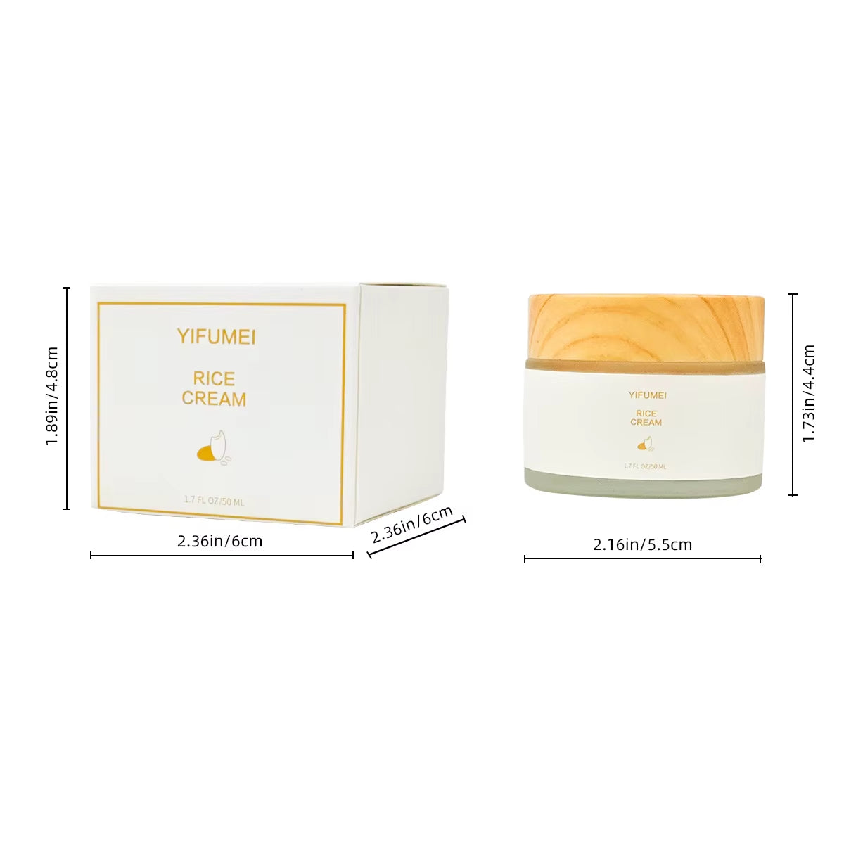 Original Skincare Rice Whitening Cream for Acne Melasma Treatment Pigmentation Face Lifting Anti-Wrinkle Beauty Cosmetics