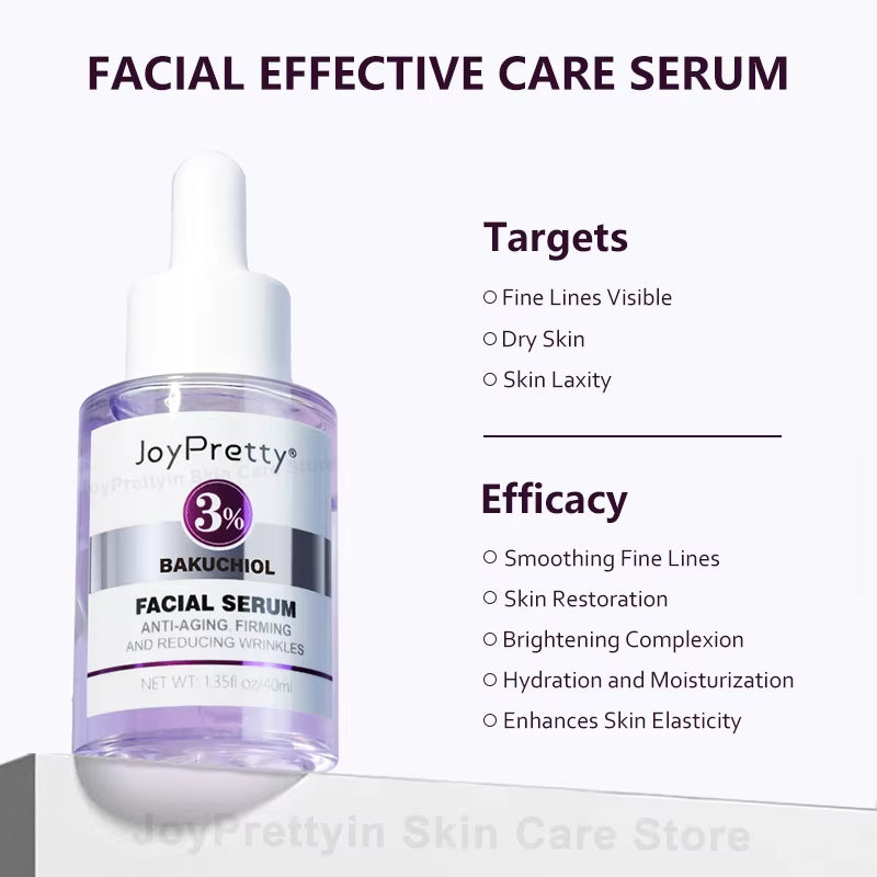 Plant Retinol Face Serum Wrinkle Removal Hyaluronic Acid Lifting Moisturizing Skin Care Niacinamide Facial Serum Skincare