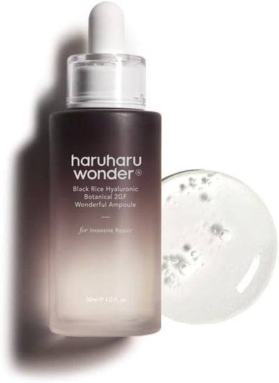 Wonder |  Wonder Du Riz Noir 2GF Ampoule 1 Fl.Oz / 30Ml | Serum EGF Pour Le Visage, anti Rides | Sans Cruauté Animale | EWG Green